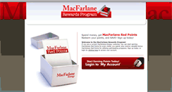 Desktop Screenshot of macfarlaneredpoints.com